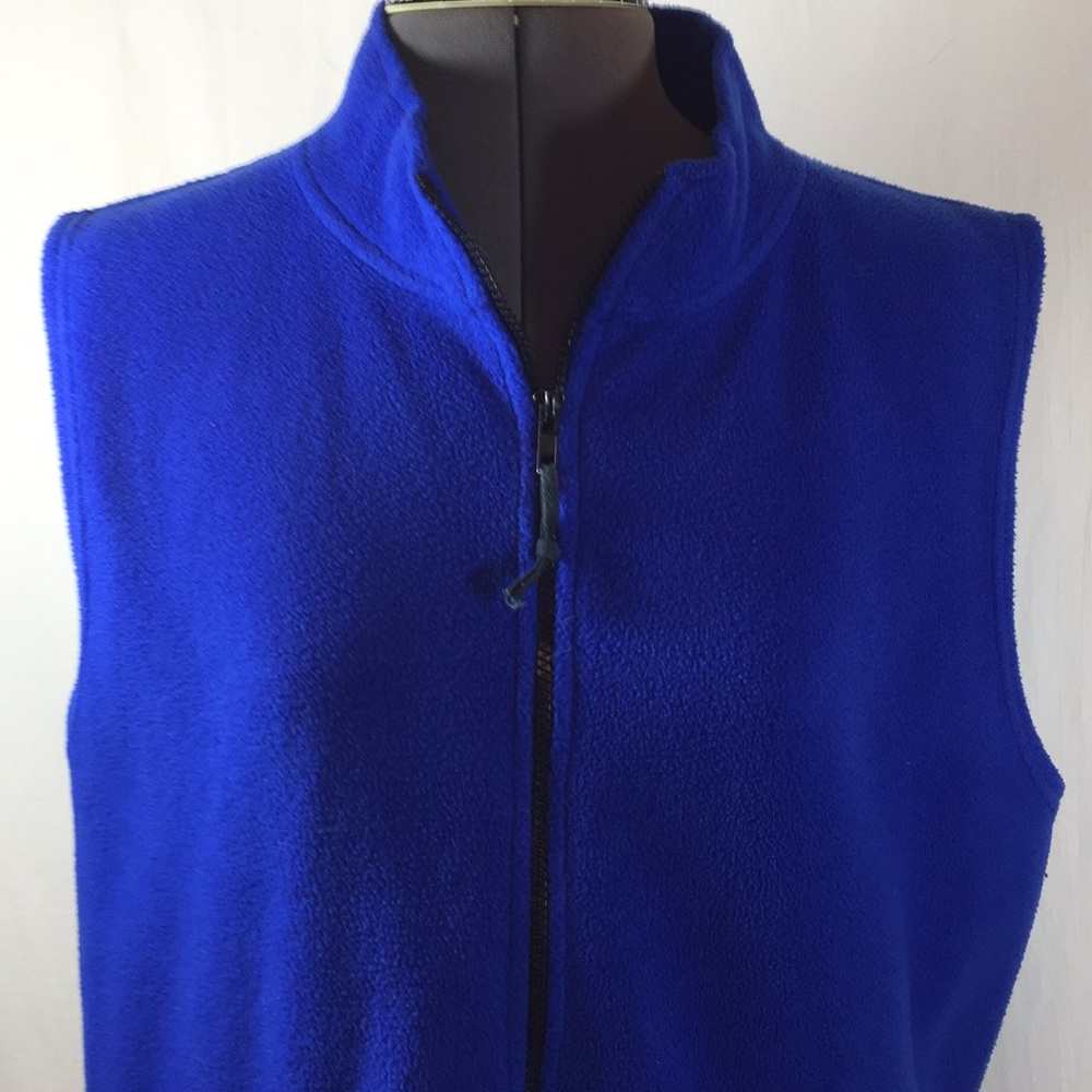 Dudley Sport Soft Fleece Vest Size Medium - Picture 2 of 7